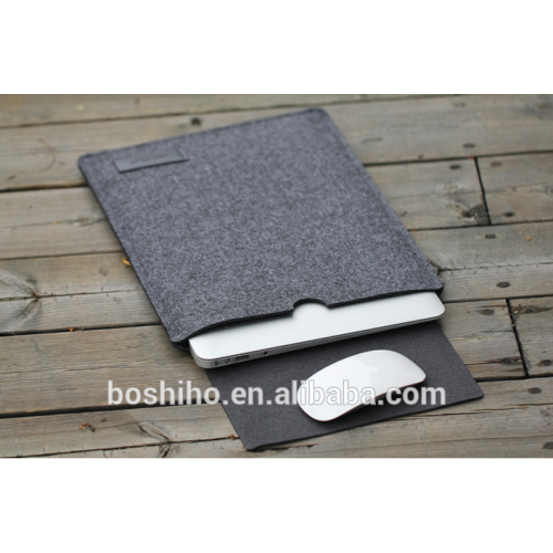 Custom logo design Felt Sleeve Carrying bag Ultrabook Laptop bag for Apple Macbook Air